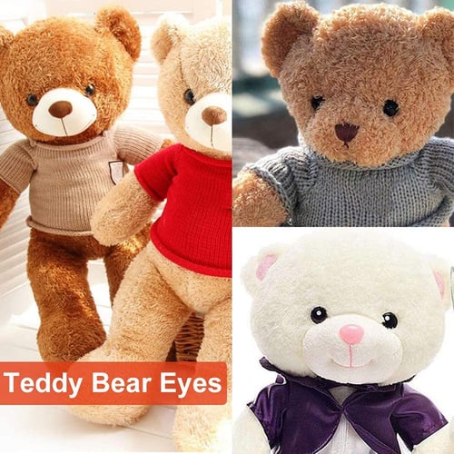 150PCS Colorful Safety 10mm Eyes Nose For Teddy Bear Doll Stuffed Animal Toy 