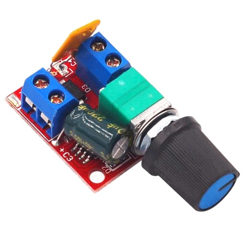 Mini DC Motor PWM Speed Controller 5A 4.5V-35V Speed Control Switch LED Dimmer 