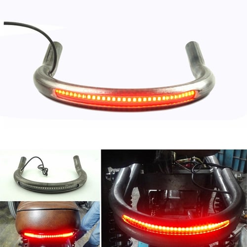 Cafe Racer Upswept Seat Frame Hoop Loop with LED Brake Turn Tail Light for Honda Cafe Racer Upswept Seat Frame Hoop Loop with LED Brake Turn Tail Light for Honda