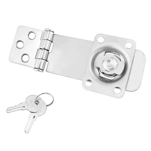2pcs Hasp Lock 316 Stainless steel Safety lock Marine Hardware Boat Parts 