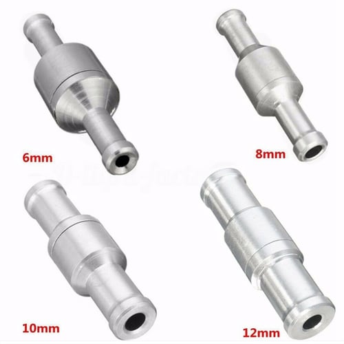 Non Return Valve One Way Inline 6mm 8mm 10mm 12mm Fuel Air Water Pipe Tube Hose