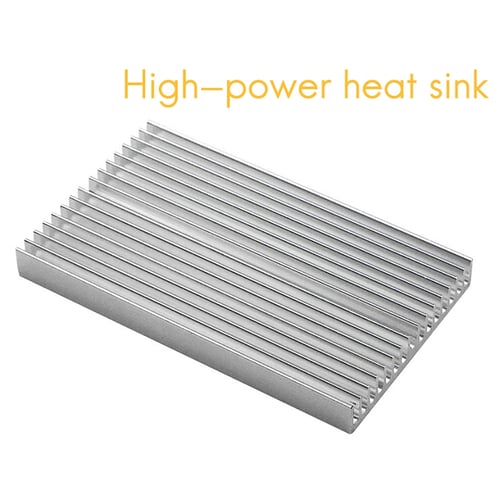 Heat sink 100*60*10MM IC Heat sink Aluminum 100X60X10MM Cooling Fin New