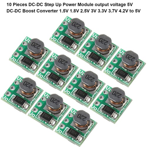 1.8V 2.5V 3V 3.3V 3.7V To 5V DC-DC Step Up Power Voltage Boost Converter Board F 