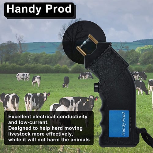 Electric Handy Livestock Prods Cattle Pig Sheep Portable Handheld Swine Prod 