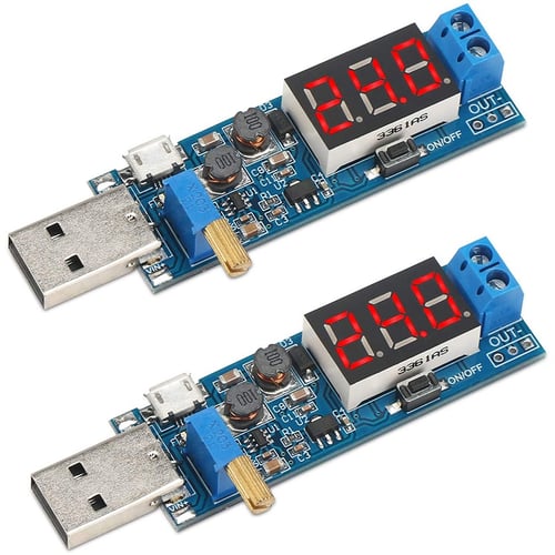 DC-DC Boost Buck Adjustable Step Up Down Voltage Converter 3.3V 5V 9V 12V 24V 