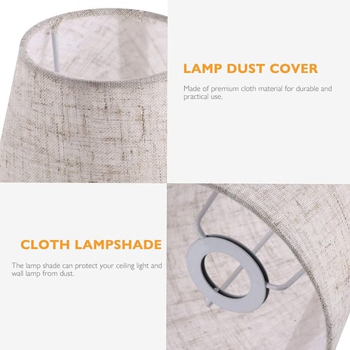 Small Lamp Shade Cloth Cover, How To Dust Fabric Lampshade