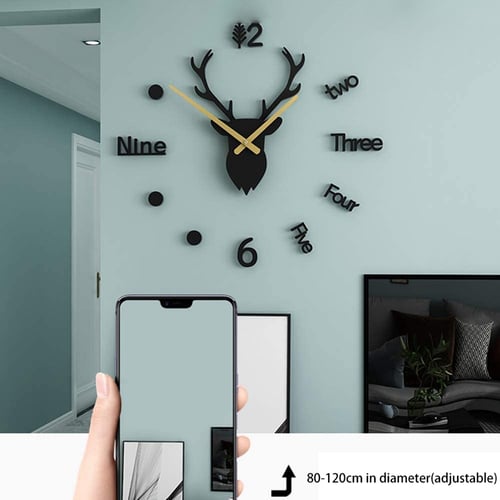 Several Sizes Available Tooth Clock Acrylic Mirror 