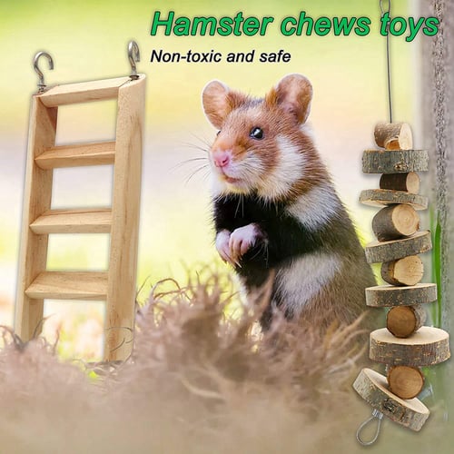 Pet Chew Play Toy Grass Ball with Bell for Mouse Rabbit Hamster Guinea Pig Rat 
