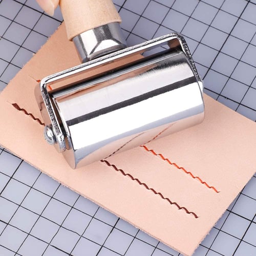 26mm Leather Glue Laminating Roller Leather Press Edge Roller Platen Tools for Craft DIY 