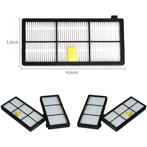 Details about   Vacuum Cleaner Kit Brush Filter Replacement Part Fit For Roomba 800/900 Series ' 
