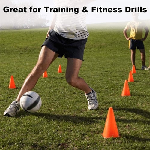 Sports Training Disc Markers Cones Soccer Afl Exercise Personal Fitness YP 