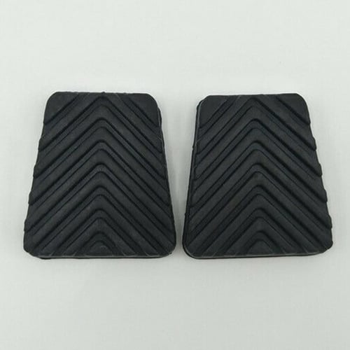 2pcs Rubber Clutch & Brake Pedal Pad Cover 32825-36000 For Kia Forte Optima Rio 
