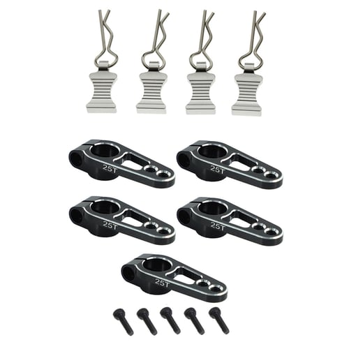 4PCS R-type Body Shell Clips Pin For Traxxas Hsp Redcat Axial 1/5 1/10 RC Car 