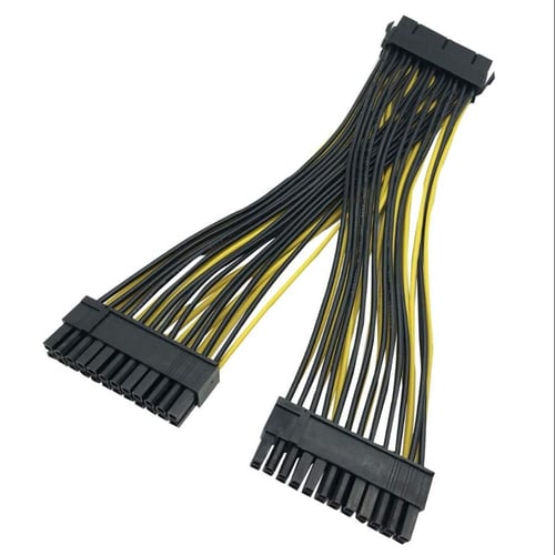 24Pin ATX PSU Extension Cable 24 pin Male to Female Power Supply Cable 20cm 