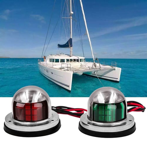 Set of 3 Boat Chandlery Navigation Light Port,Starboard & Masthead