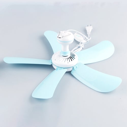 5 Ceiling Fans Mini Silent 500mm Energy Saving High Volume Electric Fan With Switch For Home Dormitory Us Plug 5 Ceiling Fans Mini Silent 500mm Energy, Plug In Ceiling Fan