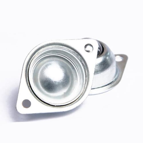 20pcs 15A Dia 5/8'' Nylon Ball Metal Transfer Bearing Unit Conveyor Roller 