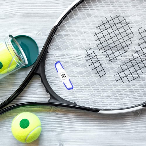 6Pcs Tennis Racket Damper Silicone Shock-absorbing Tennis Damper 