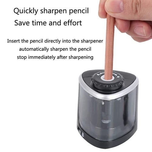 Fast Sharpen Suitable for No.2/Color Battery Powered Electric Pencil Sharpener 
