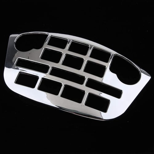 Motorcycle Chrome Radio Accent Panel Trim Cover Decoration for Honda Goldwing GL1800 2001 2002 2003 2004 2005 2006 2007 2008 2009 2010 2011