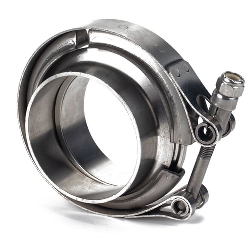 HOSE CLAMP INCL BANDING & SCREW  44-47MM 304 GRADE STAINLESS STEEL EXHAUST 