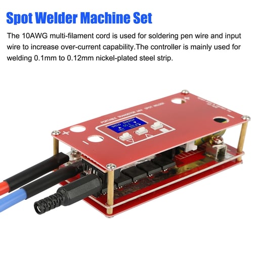 DIY Mini Spot Welder Board Controller for 18650 Battery Various Power Supply 