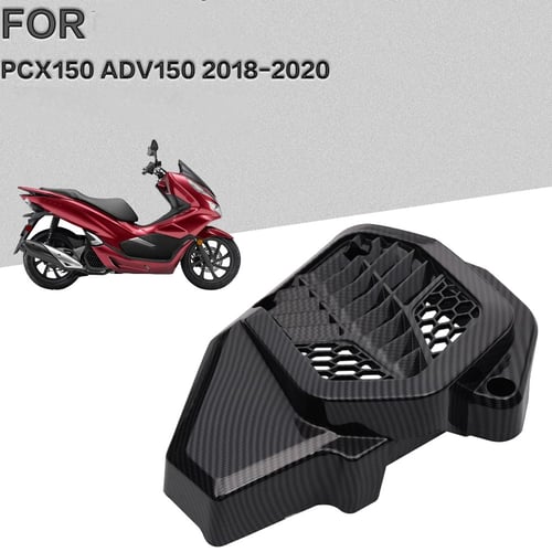 FRONT GRILL COVER CARBON FOR ALL NEW HONDA PCX 150 2018