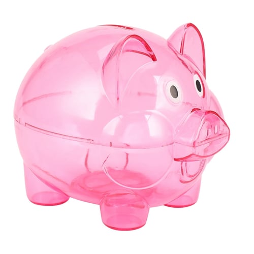 Plastic Openable Children's Toy Money Box Cash Bank Piggy  Saving Coin Storage 