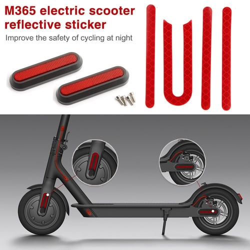 Electric Scooter Wheel Hub Reflective Protective Sticker fit for Xiaomi M365 Pro 