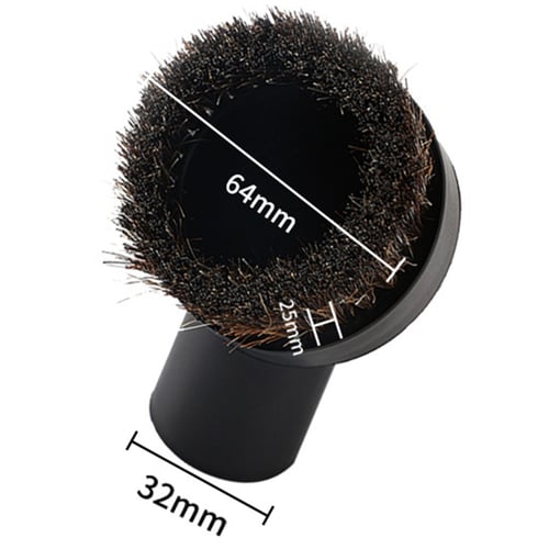 Home Horse Hair Dusting Brush Dust Clean Tool Attachment Vacuum Cleaner Round S 