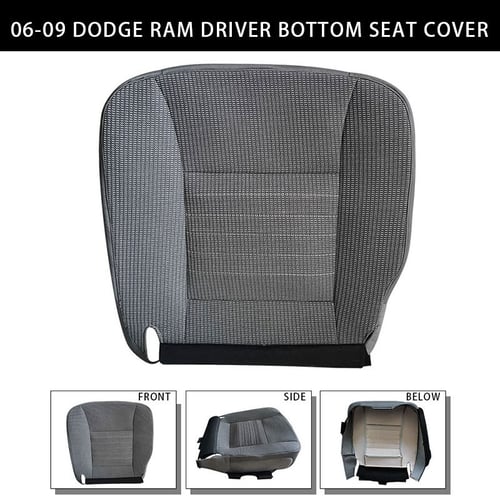 Driver Bottom Replacement Cloth Seat Cover For 2006 2007 2008 2009 Dodge Ram 1500 S Reviews Zoodmall - 06 Dodge Ram 1500 Seat Covers