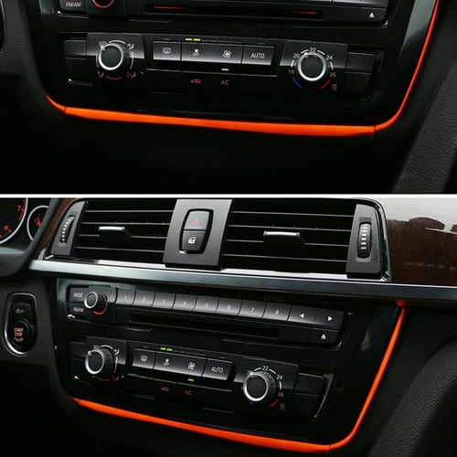 Fit For BMW 3 4 Series F30 LCI Radio Trim LED Center Console AC Panel Light New