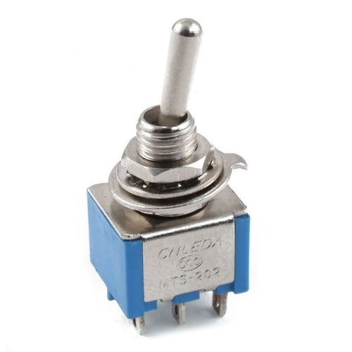 3-Pin 6-Pin 9-Pin Mini Toggle Switch 2 Position On/On or 3 Position On/Off/On 