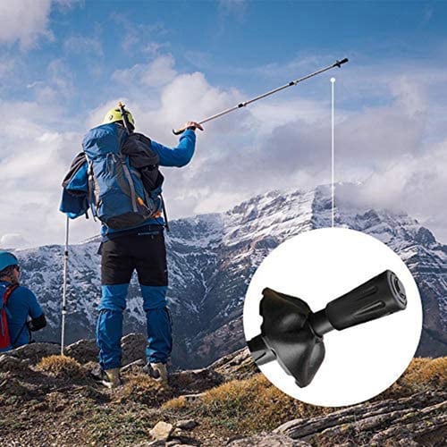 Pole Replacement Tips Walking Stick Head Hiking Alpenstock Accessories 