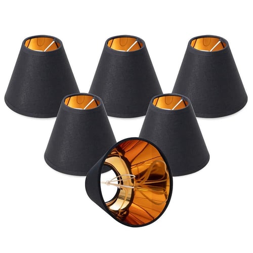 6PCS Chandelier Cover Lamp Shade Cover Pendant Lamp Shade Dustproof Modern 