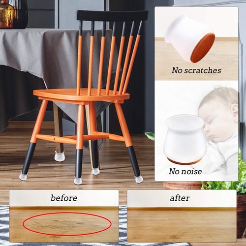 Silicone Chair Leg Protection Cover, What To Put Under Furniture Legs Protect Hardwood Floors