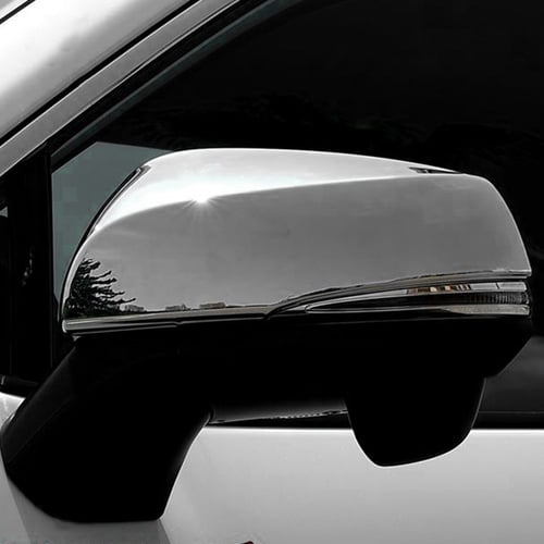 Car Chrome Rearview Side Glass Mirror, How To Replace Side View Mirror Glass Toyota Sienna