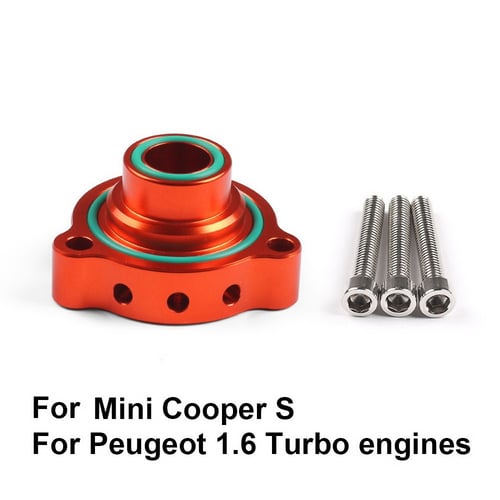Blow Off Valve Dump Adaptor Aluminium Alloy for Mini Cooper 1.6 Turbo Engines