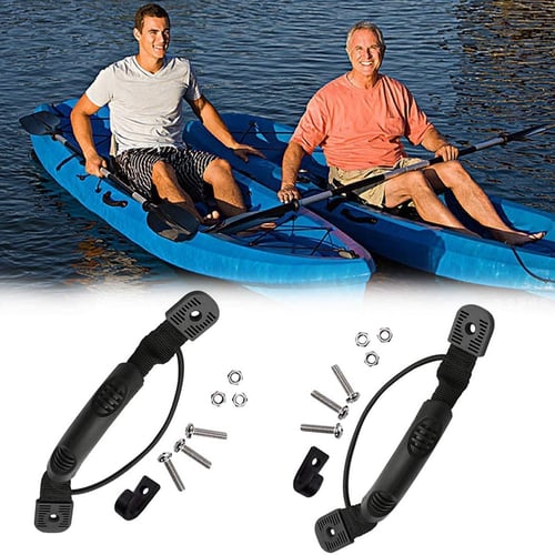 Kayak Grip Canoe Boat Side Mount Carry Handle with Bungee For Outdoor Sport 