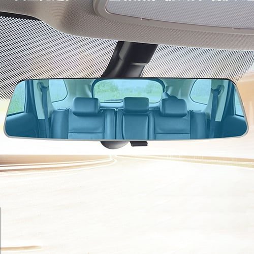 Hooke Road Auto Car 300mm Wide Convex Curve Interior Clip on Rear View Mirror Extender 