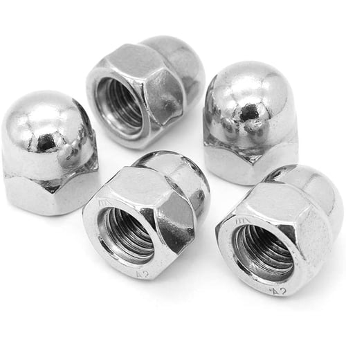 180 Pcs Stainless Steel Dome Cap Nuts Hexagon Hex Head Cap Nut Bolt Set For Screws And Bolts M3 M4 M5 M6 M8 M10 M12 Buy 180 Pcs Stainless Steel Dome