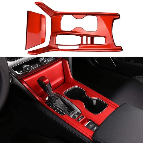 For Honda Accord 10th 2018 2019-2020 ABS Red Seat Adjustment Button Cover Trim