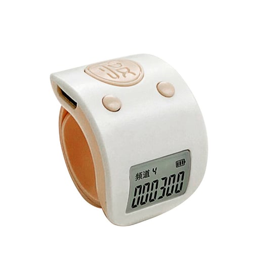 Mini Digital LCD Electronic Finger Ring Hand Tally Counter 9 Digit 