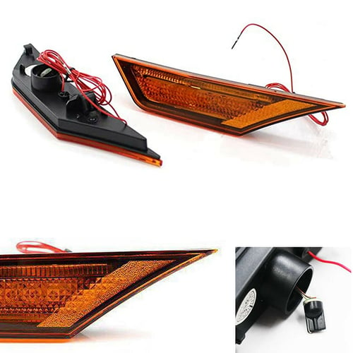 2X LED Side Marker Light Turn Signal DRL Lamp Kit for Honda Civic 10TH 2016-2020 33800-TBA-A02 33850-TBA-A02 image 9 - Zoodmall