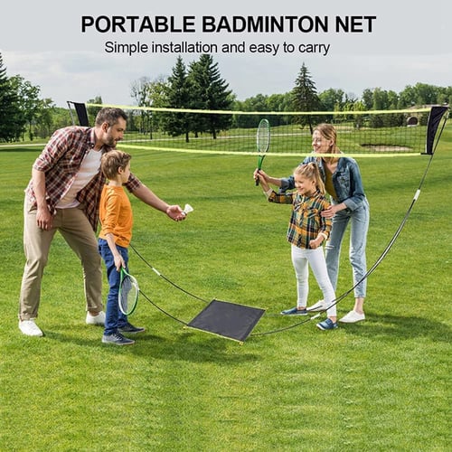 5M Garden Sports Portable Standard Training Badminton  Tennis Net Set 
