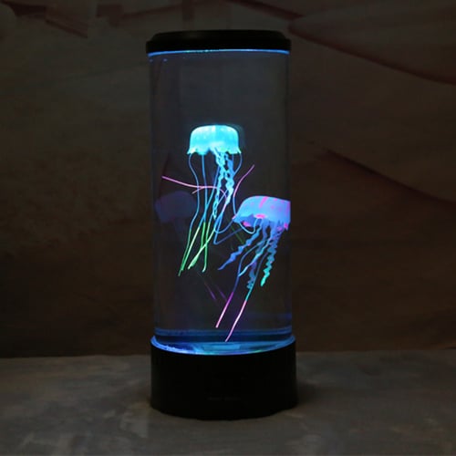 Lava Lamp 3d Lifelike Jellyfish Aquarium Tank Table Futuristic Decor Mood For Room Light Relax Lava Lamp 3d Lifelike Jellyfish, Are Lava Lamps Relaxing
