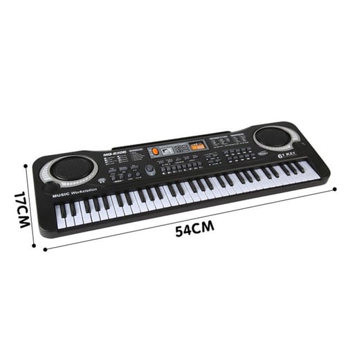 61 Keys Electronic Keyboard Digital Piano Kids Musical Development Tool w /MIC 
