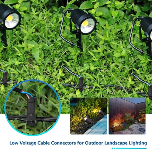 Low Voltage Landscape Wire Connector, Outdoor Landscape Lighting Connector