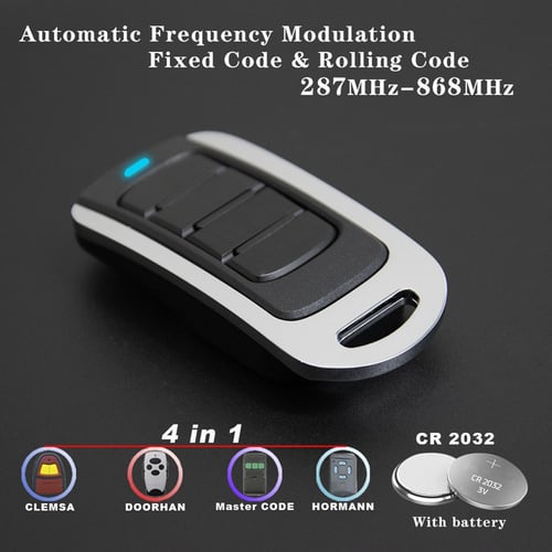 Hormann Garage Door Remote Control Battery Replacement Dandk Organizer