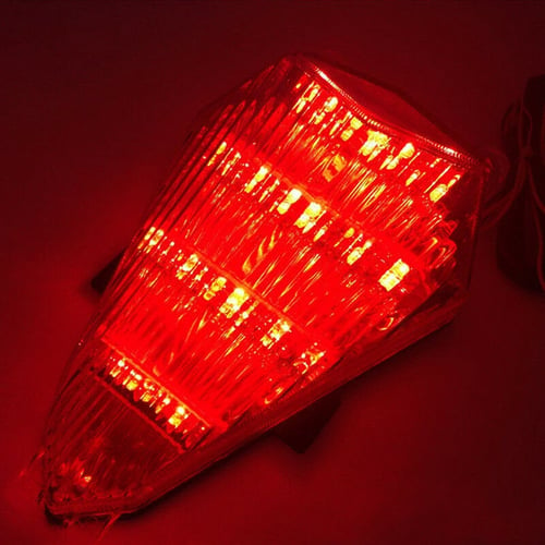 Motorcycle Clear Brake LED Tail Light Turn Signal For Yamaha YZF-R6 2006-2013 
